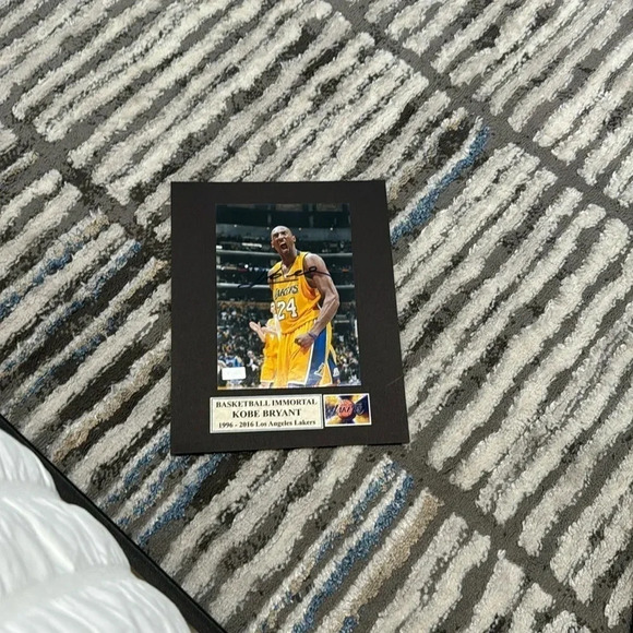 - Kobe Bryant autographed photo Lakers Black Mamba - Picture 1 of 1